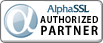 AlphaSSL Authorised logo